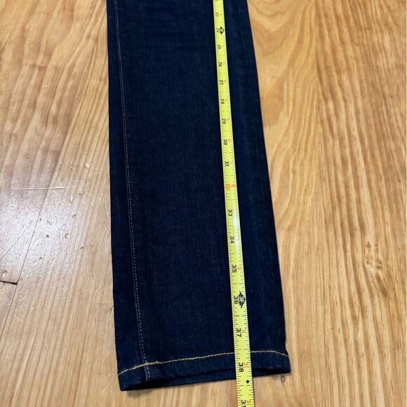 NWOT Imogene + Willie Jeans Imogene Slim Size 27 Handmade USA Dark Wash - Picture 6 of 12